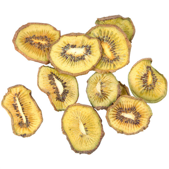 Kiwi - Actinidia deliciosa - Sliced - Dehydrated and Dried Fruit - TheWholesalerCo |