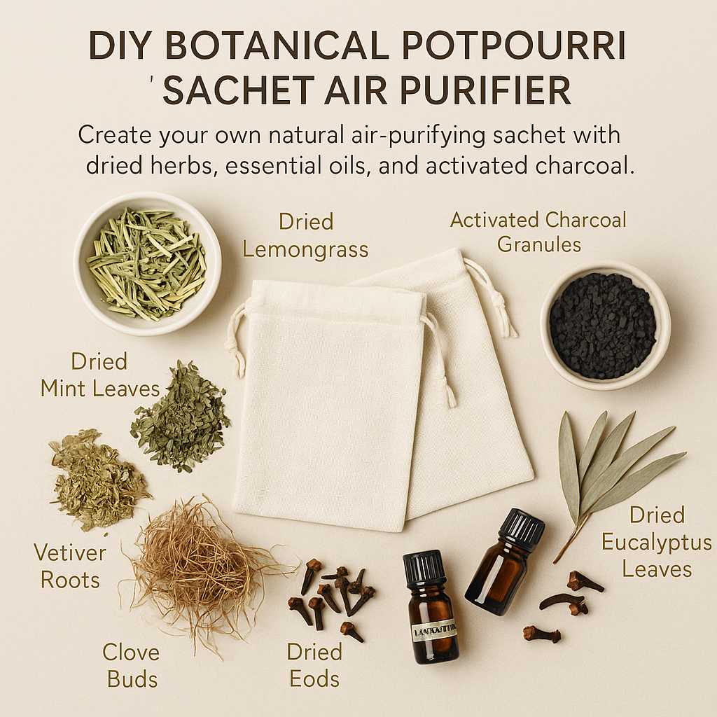 Ayurveda Air Purifier in Sachet for Cars and Home (Do it at Home)