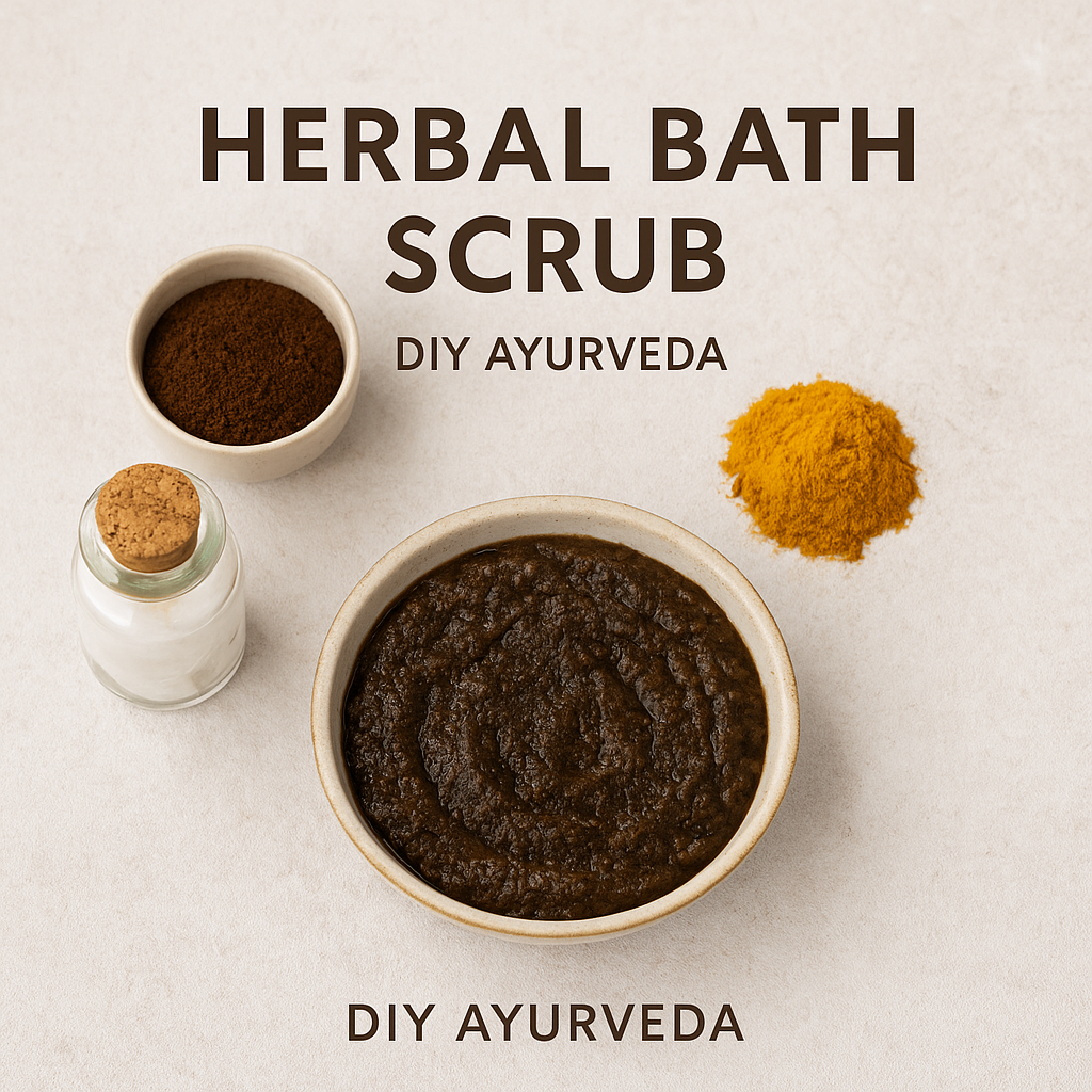 Make : Herbal Bath Scrub (Ayurvedic Body Polish)