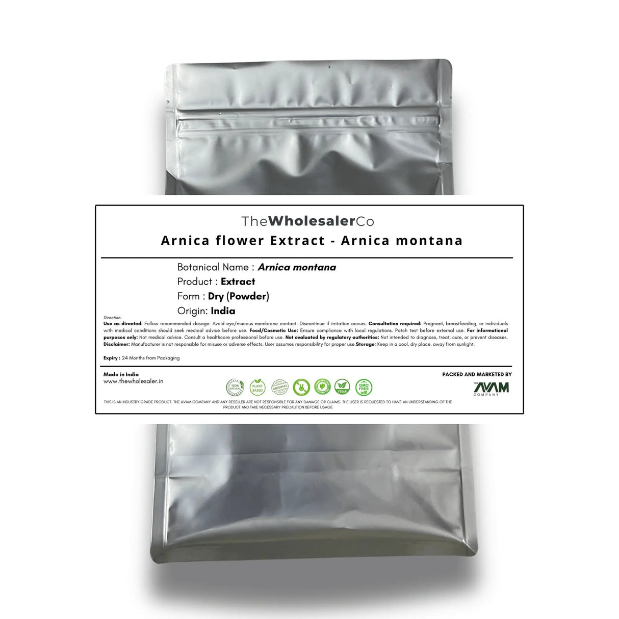 Arnica flower Extract - Arnica montana Product vendor