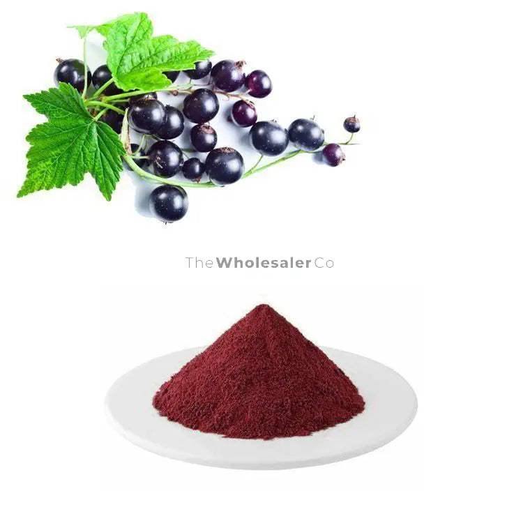 Black Currant Powder - Ibes nigrum @TheWholesalerCo