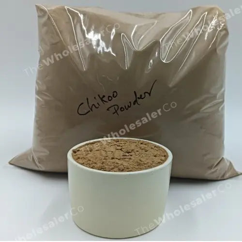 Chikoo Powder - Sapota - Manilkara zapota Bulk Supplier@TheWholesaleCo Prices