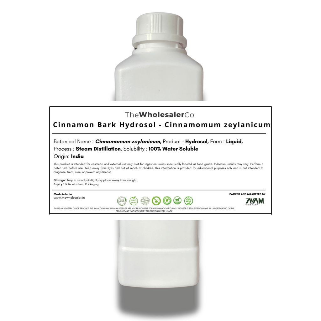 Cinnamon Bark Hydrosol - Cinnamomum zeylanicum Bulk Supplier@TheWholesaleCo Prices