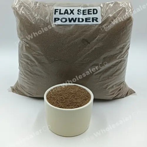 Flax Seed Powder - Linum usitatissimum Bulk Supplier@TheWholesaleCo Prices
