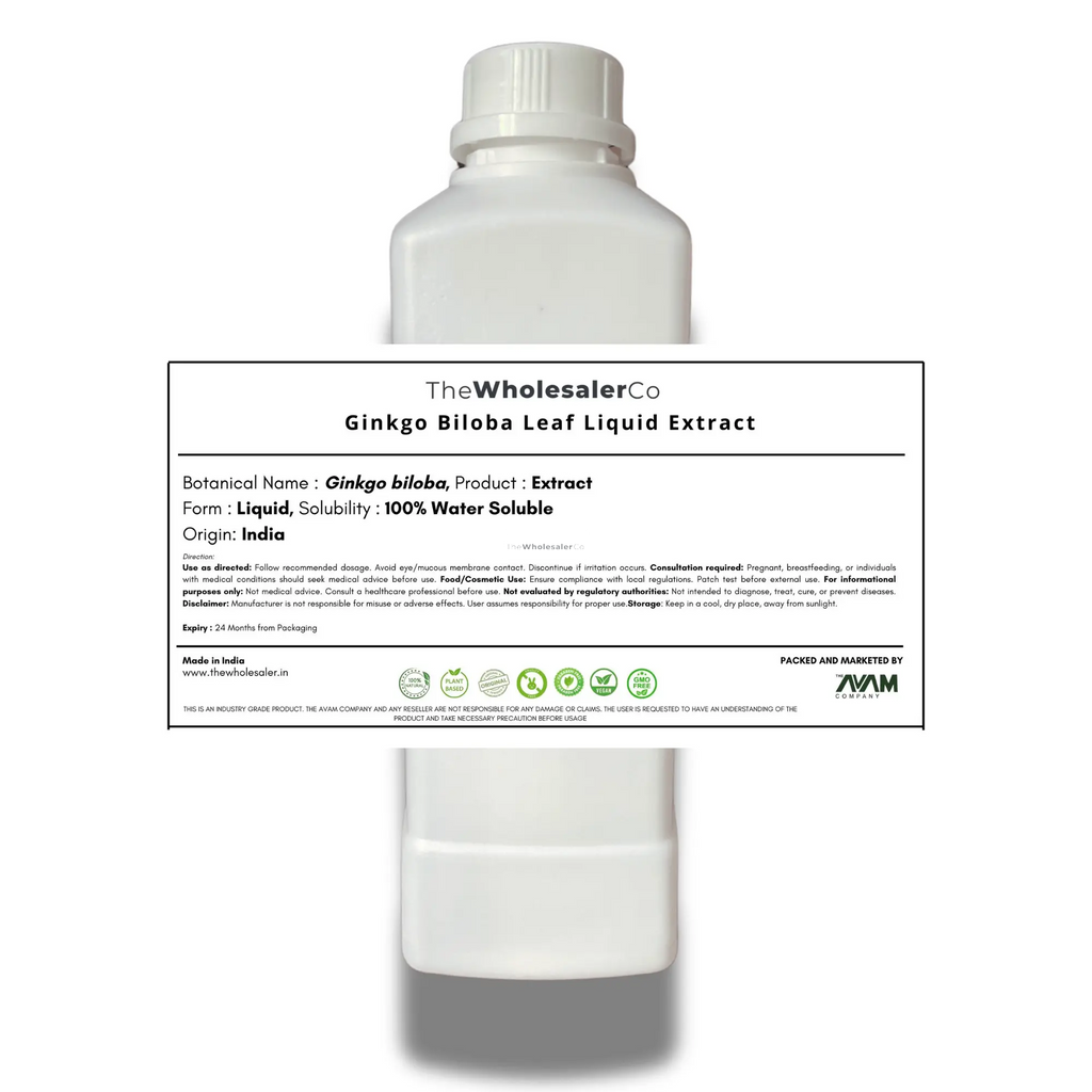 Ginkgo Biloba Leaf Liquid Extract Product vendor