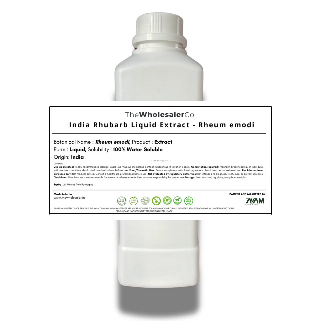 India Rhubarb Liquid Extract - Rheum emodi Product vendor