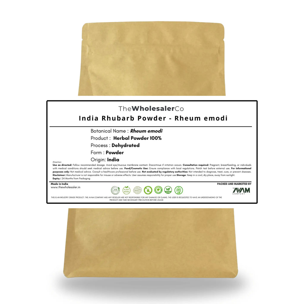 India Rhubarb Powder - Rheum emodi Product vendor