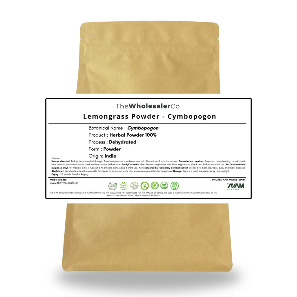Lemongrass Powder - Cymbopogon Bulk Supplier@TheWholesaleCo Prices