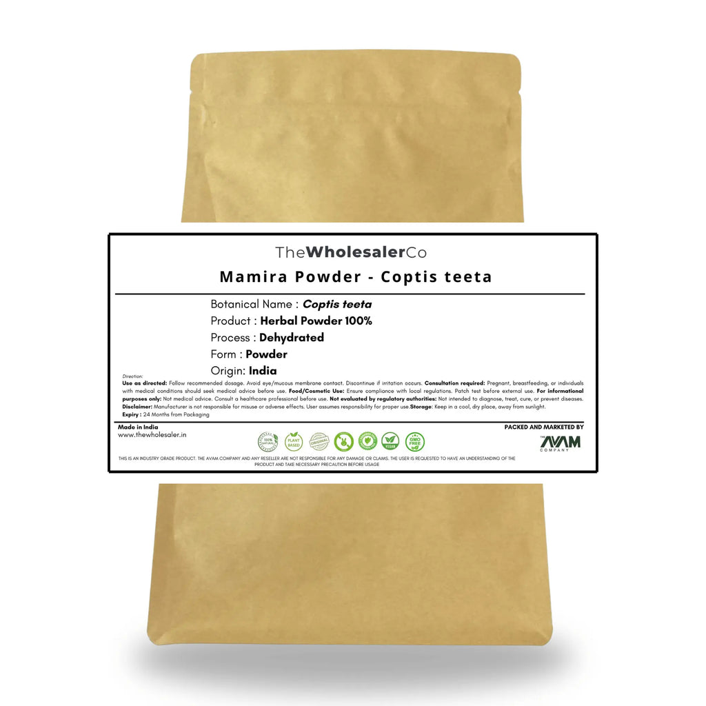 Mamira Powder - Coptis Teeta Wall Bulk Supplier@TheWholesaleCo Prices