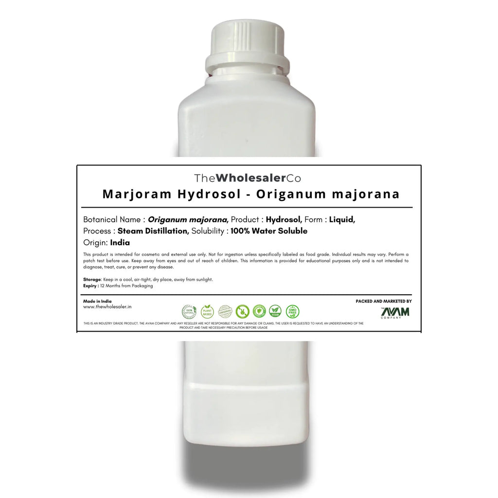 Marjoram Hydrosol - Origanum majorana Bulk Supplier@TheWholesaleCo Prices