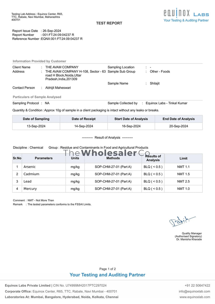 Pure Himalayan Shilajit - Original and Lab certified - Resin,Gummy,Gel Product vendor