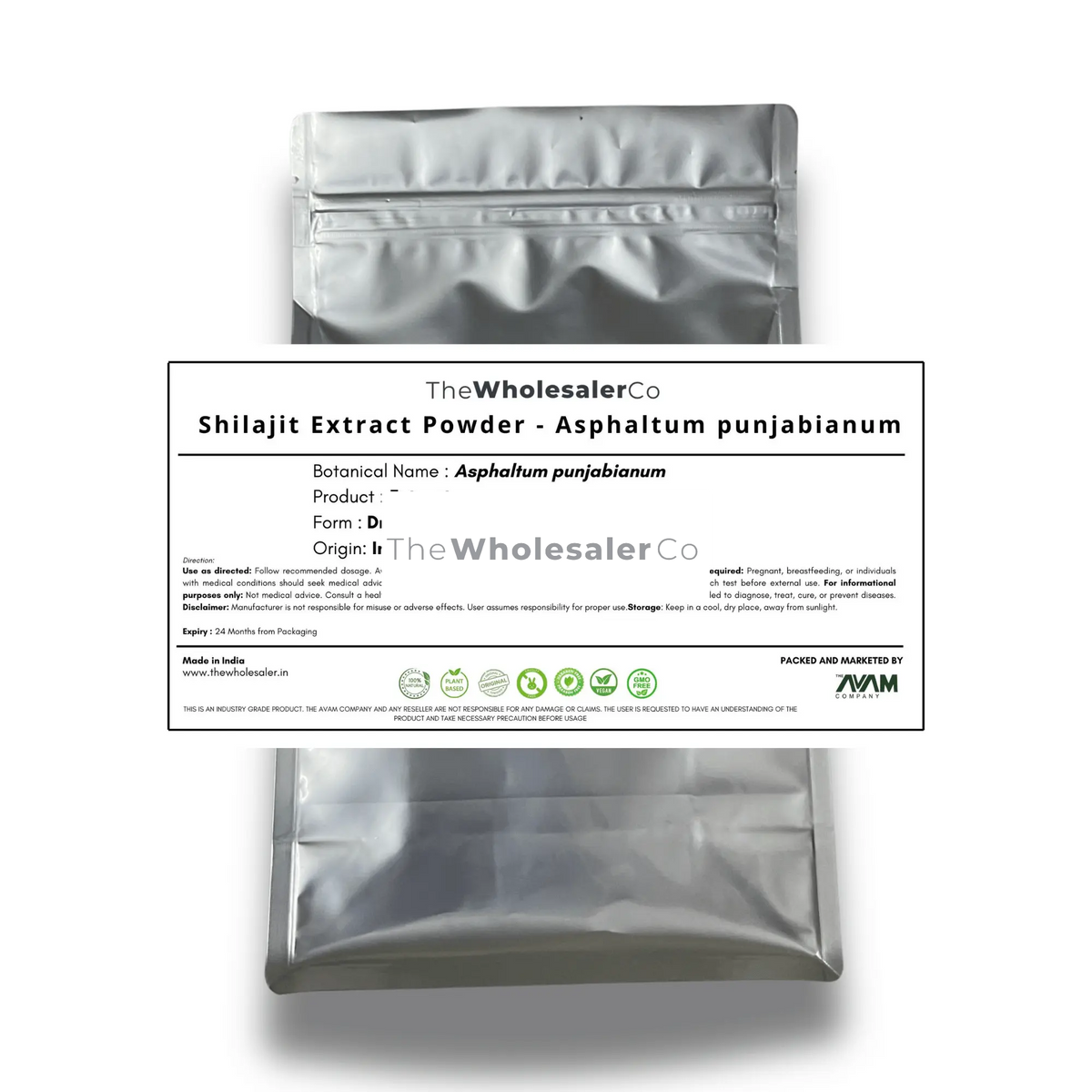 Shilajit Extract Powder (40% Fulvic Acid)- Asphaltum punjabianum ...