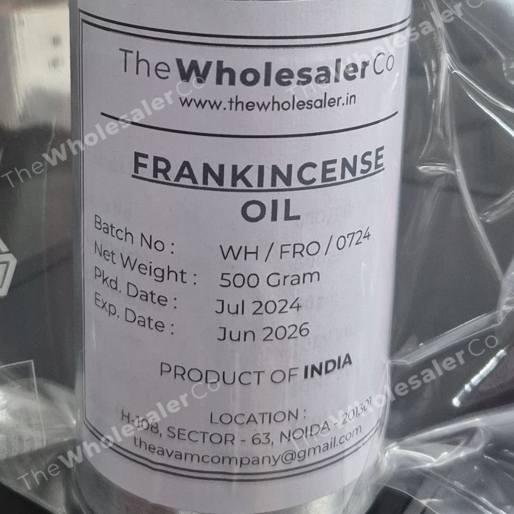 Frankincense Oil - Boswellia serrata - Essential oil @TheWholesalerCo