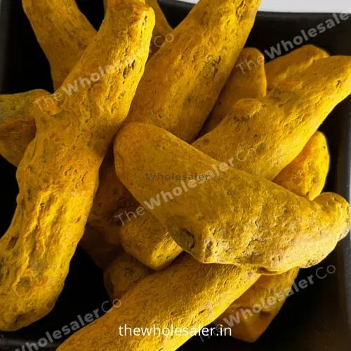 WholesalerCo_Raw Turmeric Whole - Kachchi haldi - Curcuma longa