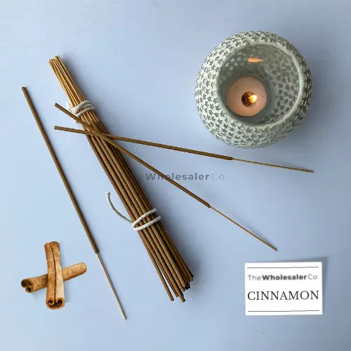 Cinnamon Incense Sticks - Cinnamomum zeylanicum - Natural Agarbatti | TheWholesalerCo