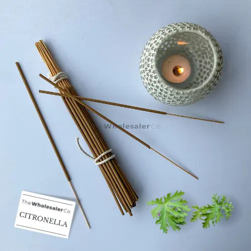 Citronella Incense Sticks - Natural Agarbatti | TheWholesalerCo