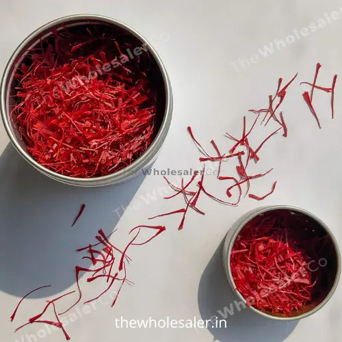 Pure Kashmiri Saffron - Kesar - Mongra - Premium (Grade A) | TheWholesalerCo |