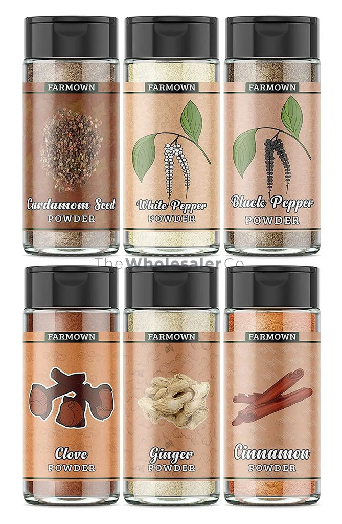 Pure and Exotic Spice Powder - Masala Pack - Cinnamon,Cardamon,Nutmeg,Clove and Black Pepper Product vendor