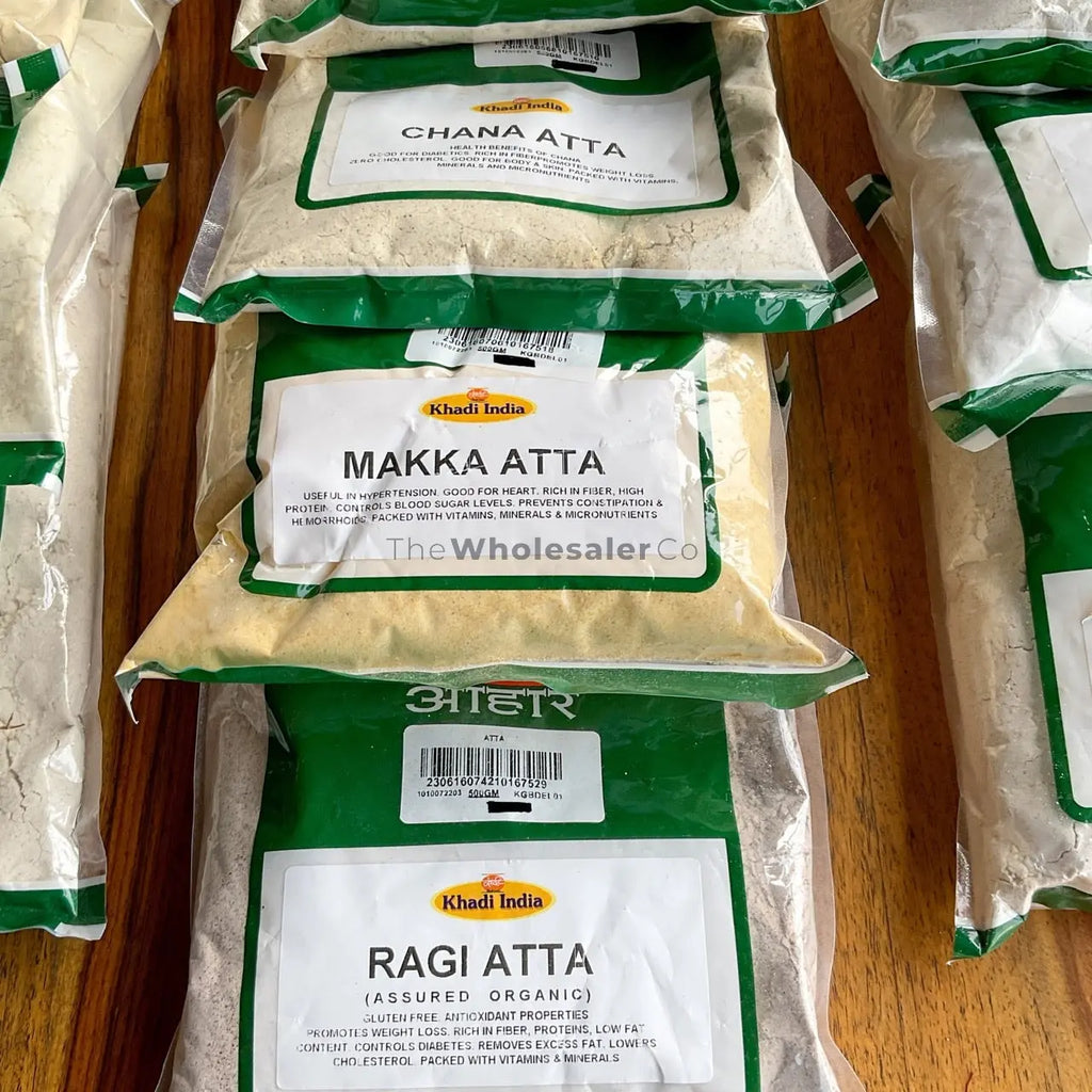 TheWholesalerCo-Pure and Fresh Flour/Atta - Atta Pack - Bajra-Soya-Corn-Barley-Rice-Maize-Ragi-Chana-Jowar