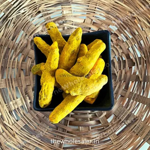 TheWholesalerCo_Raw Turmeric Whole - Kachchi haldi - Curcuma longa