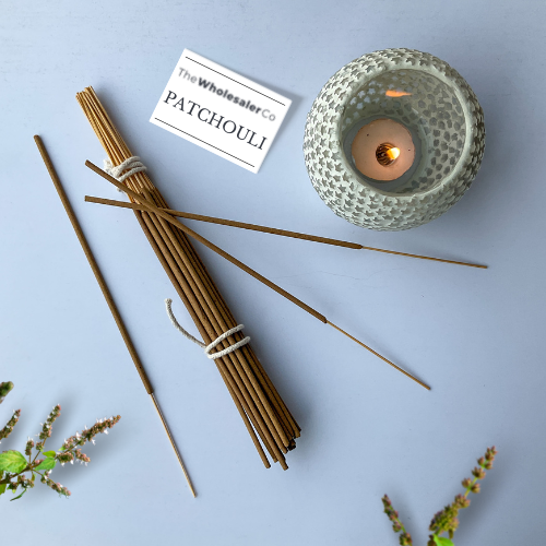 Patchouli Incense Sticks - Pogostemon cablin  - Natural Agarbatti | TheWholesalerCo
